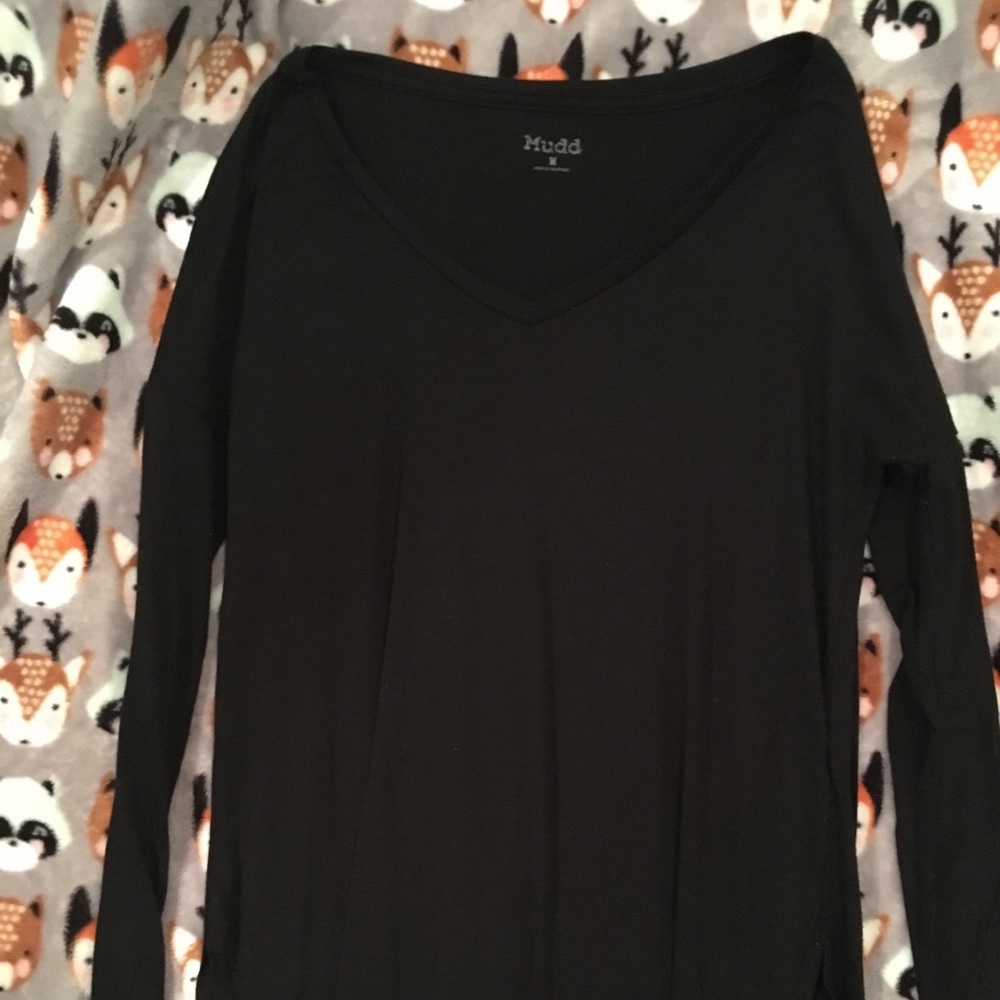 Women’s Long Sleeve Black Top